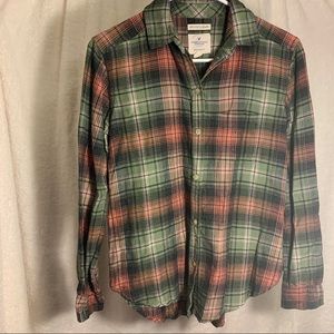 AE Boyfriend Fit Soft Flannel